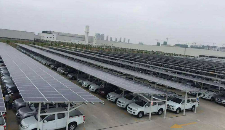 100千瓦光伏停車場投資多少，停車坪搭建光伏違建嗎