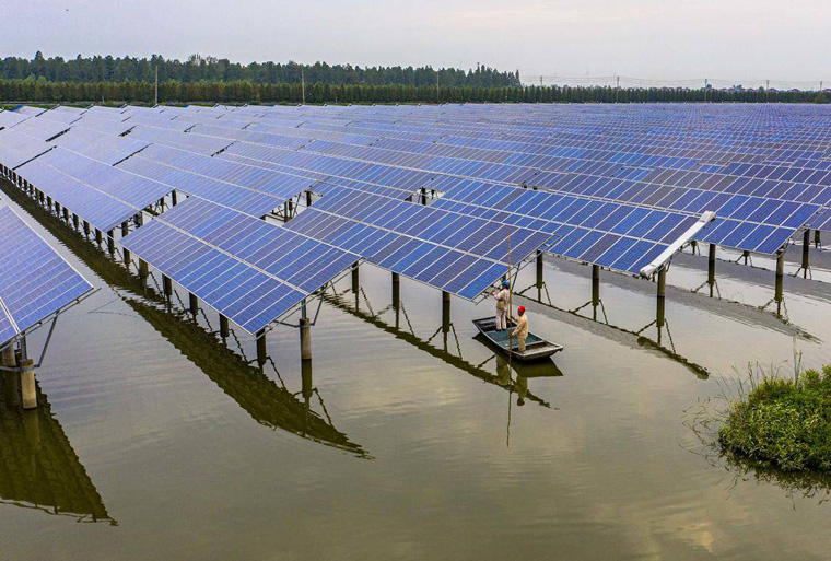 漁光互補光伏發電項目的必備條件，漁光互補一畝水塘能建多少光伏